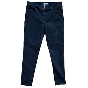 Jessica Simpson Black Jeans High Rise Skinny Black Denim Pants Women's size 10